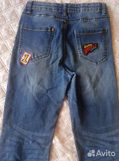 Джинсы для девочки 128 134