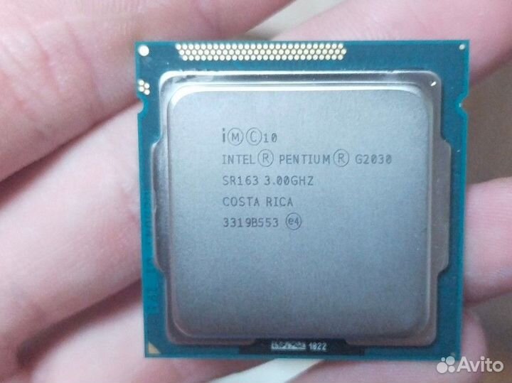 Процессор intel pentium G2030