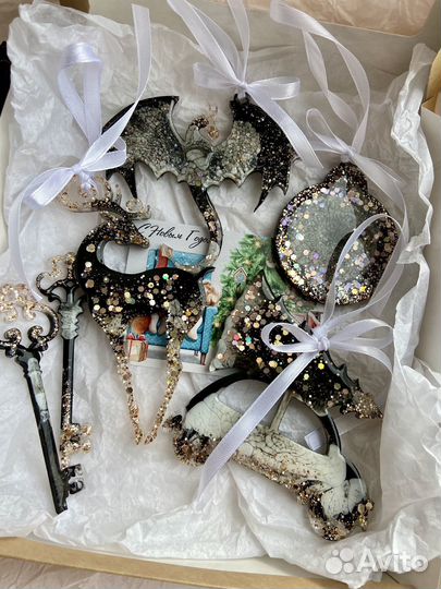 Новогодние игрушки набор