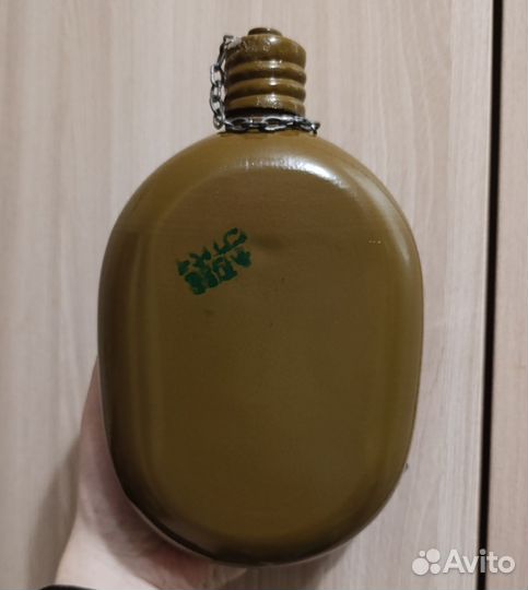 Фляжка армейская с чехлом