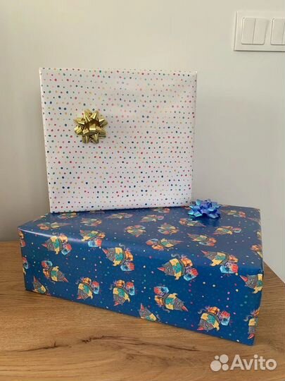 Упаковочная бумага для подарков