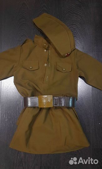 Военный костюм для девочки