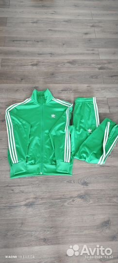 Adidas originals спортивный костюм зелёный