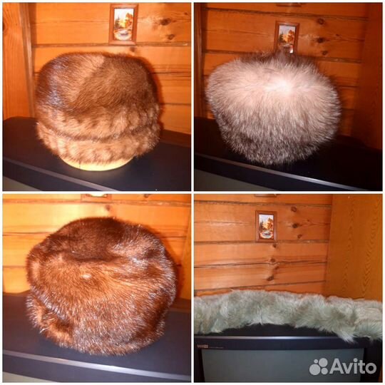 Шапки зимние женские бу