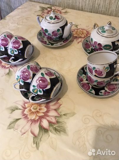 Чайный сервиз СССР дулево, винтаж
