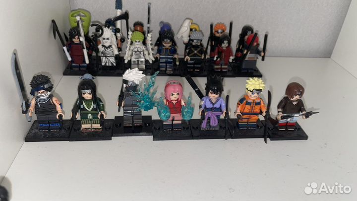 Lego фигурки наруто акацуки коноха итачи
