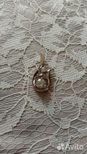 Подвеска серебро