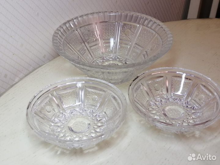 Салатник.Хрусталь. СССР