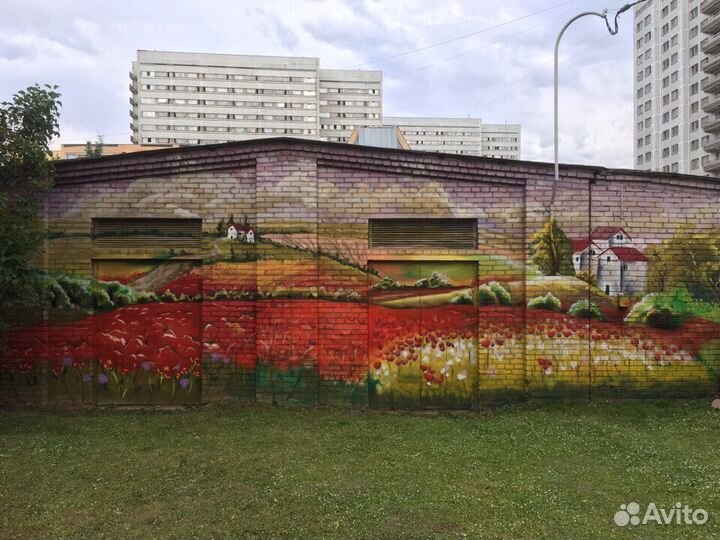 Оформление / Художественная роспись стен / Граффит