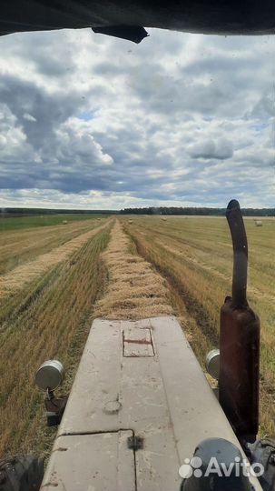 Солома в рулонах