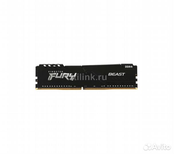 Память оперативная DDR4 16Gb Kingston Fury Beast B