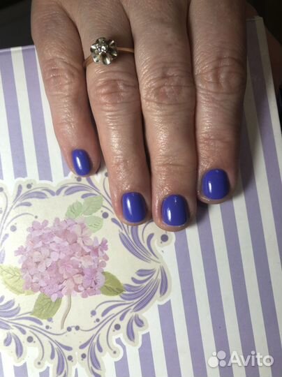 Маникюр с покрытием гель лак