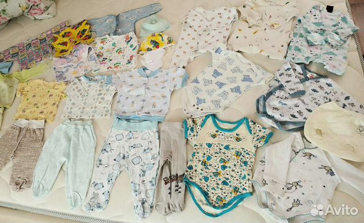 Вещи пакетом на мальчика от 0до 3 месяцев