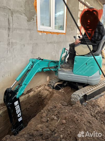 Услуги миниэкскаватора