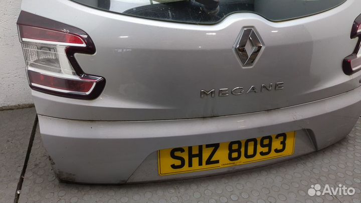 Крышка багажника Renault Megane 3, 2014