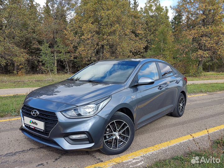 Hyundai Solaris 1.6 AT, 2017, 131 265 км