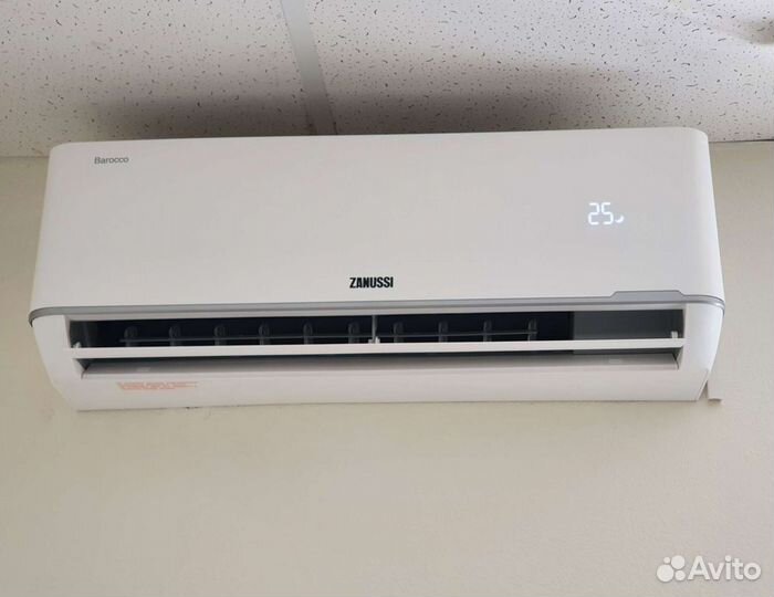 Кондиционер с монтажом Zanussi на 21м²