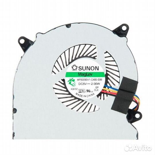 Вентилятор (кулер) для ноутбука Asus N550, N550J