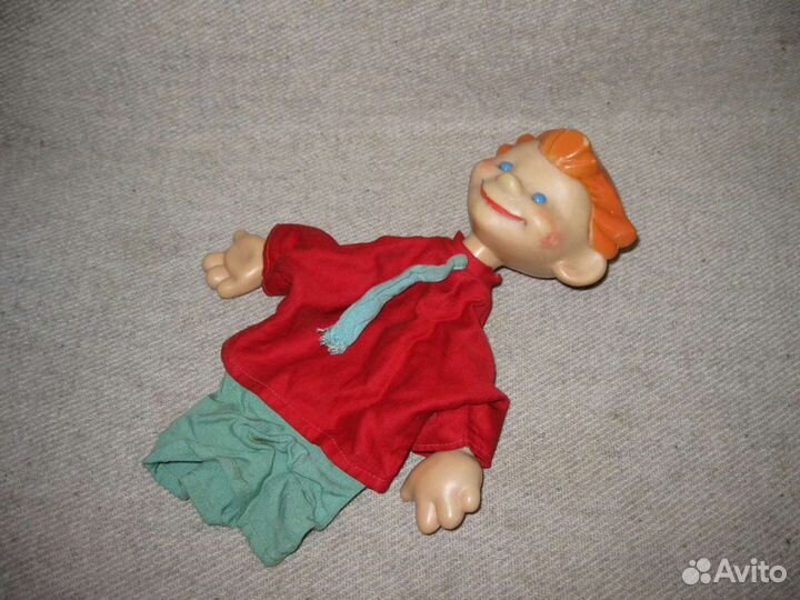 Кукла СССР Незнайка кукольный театр фабрика Ленигр