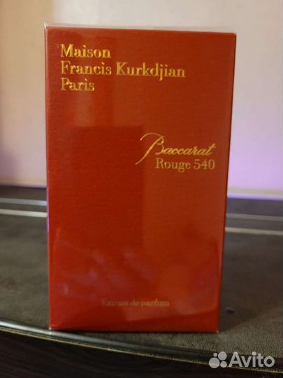 Baccarat rouge 540 оригинал