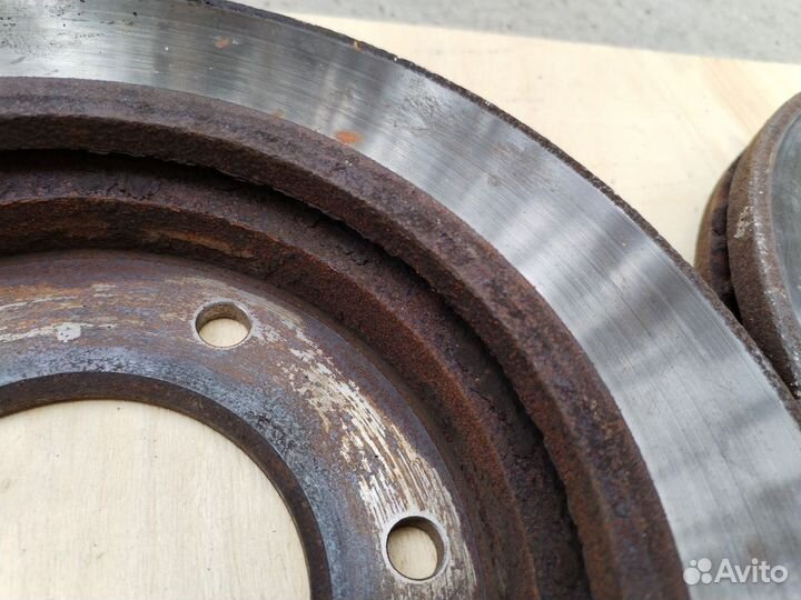 Диски тормозные передние Mitsubishi l200 V 2015г к