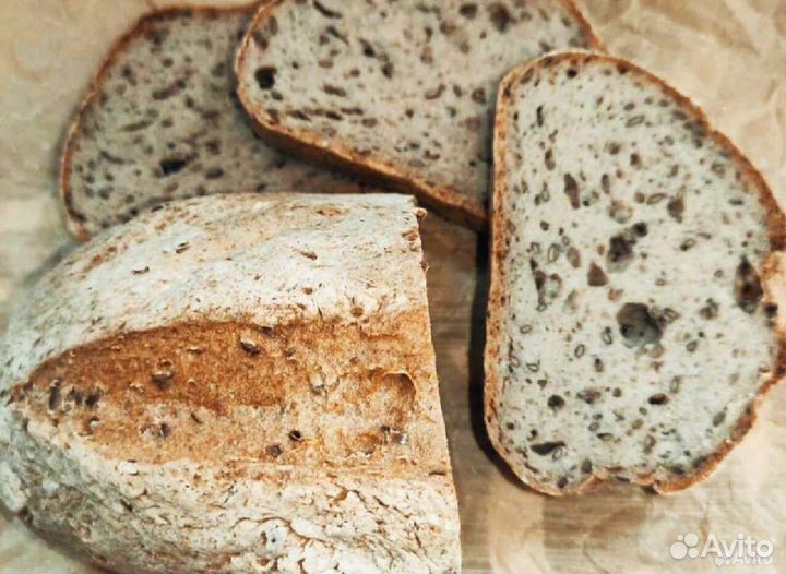 Безглютеновый бездрожжевой хлеб