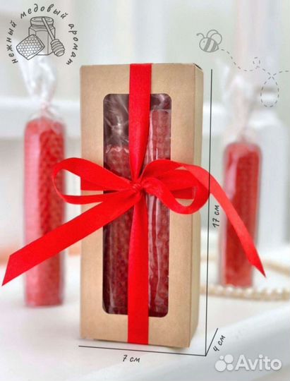 Подарочный набор свечей