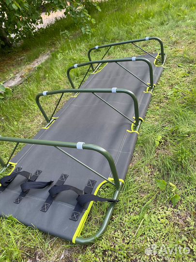 Раскладушка 190*75. До 200 кг. Складная + чехол