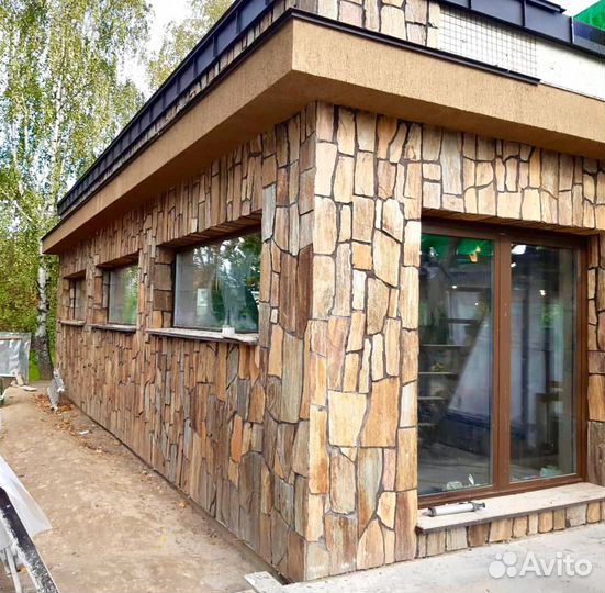 Камень кора дерева для облицовки