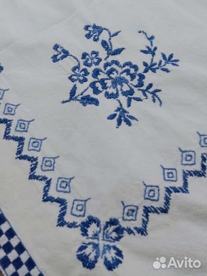 Скатерть ручная работа, винтаж Германия