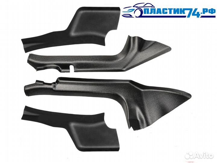 Накладки на ковролин Рено Дастер (4 шт.) с 2021