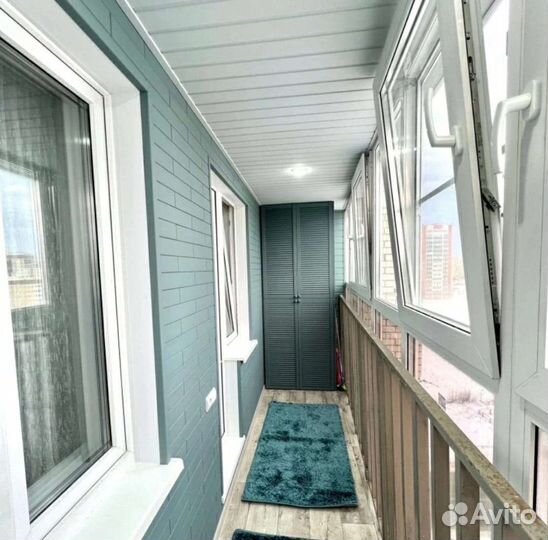 Балкон с установкой