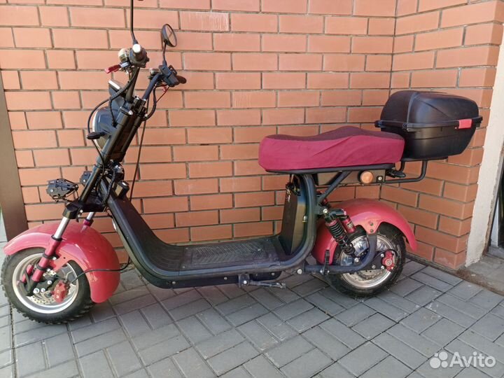 Электроскутер White Siberia /City-Coco