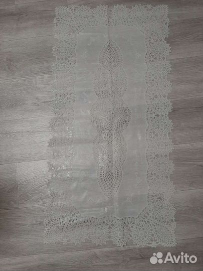 Силиконовая скатерть с кружевом