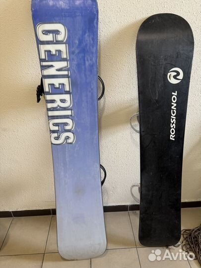 Сноуборд, ботинки