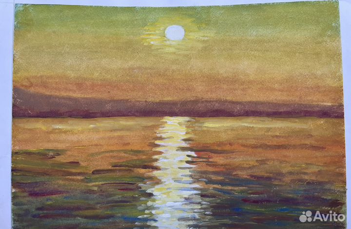 Рисунок в сад в школу осенний пейзаж