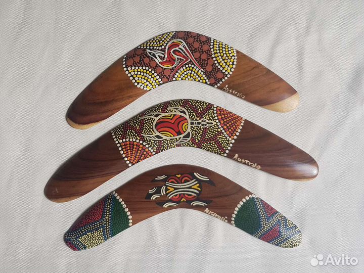 Бумеранг из Австралии. Оригинал. Ручная работа