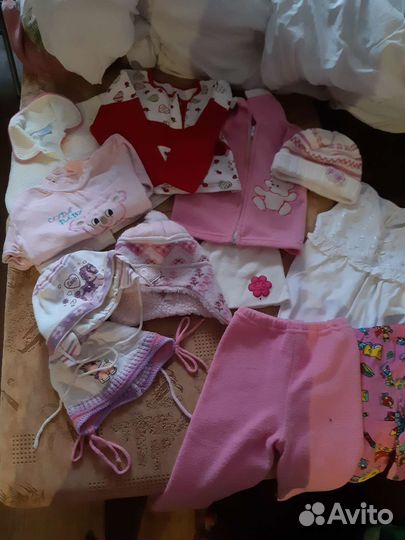 Вещи пакетом на девочку 8-16 месяцев