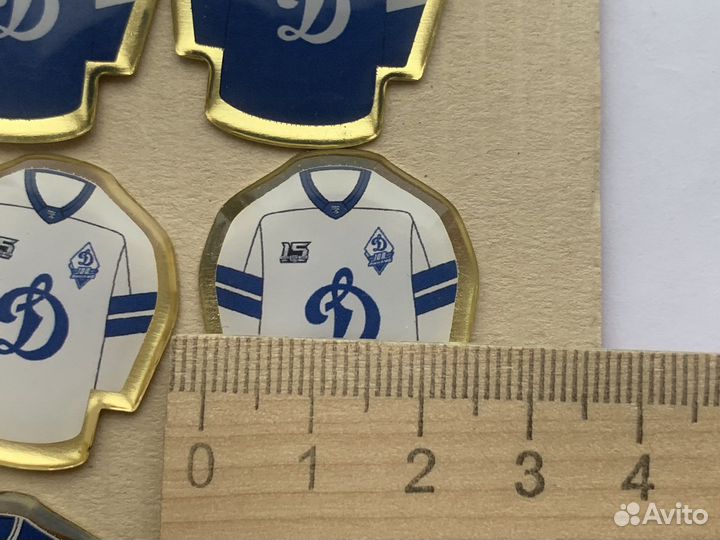 Два Значка форма Динамо цска Спартак хоккей кхл