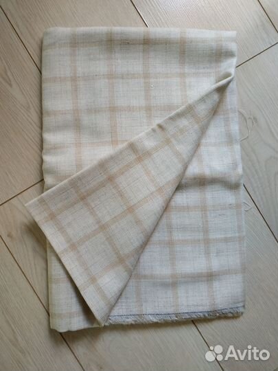 Ткань шерстяная, Италия, 1990ых, отрез 157х100см