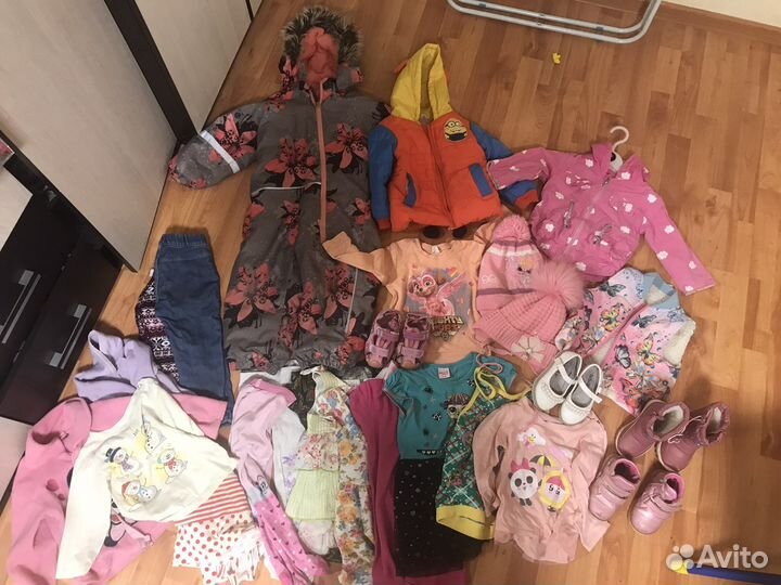 Вещи пакетом для девочки 92 98