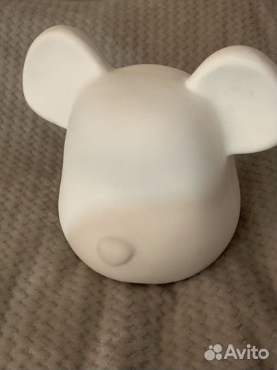 Гипсовая голова медведя/микки мауса