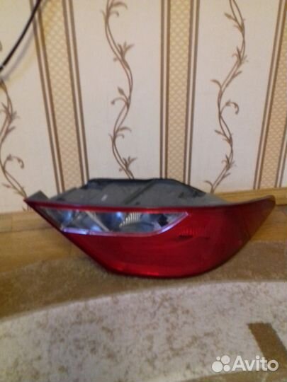 Фара левая задняя на хендай солярис