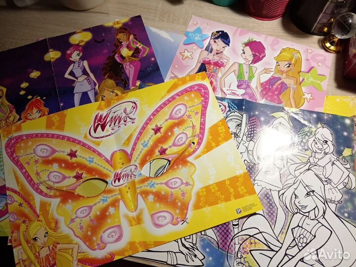 Плакаты от журналов Винкс 2009-2010