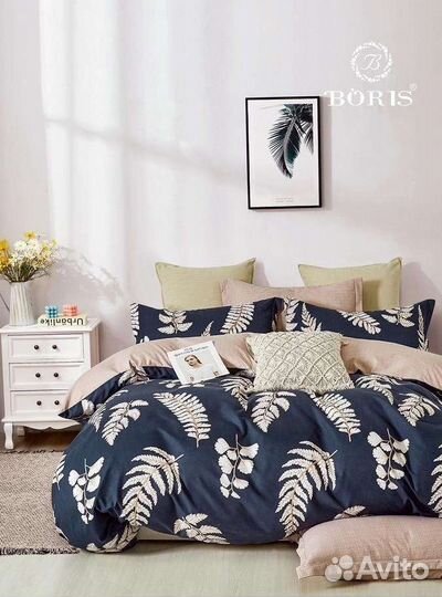 Постельное белье сатин евро новое