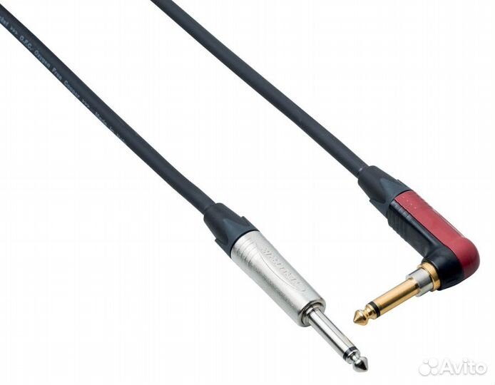 Кабель гитарный Bespeco NCP300SL 3 m (прямой/углов