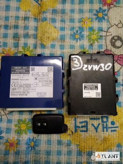 Замок зажигания toyota prius