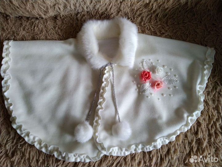 Пончо для девочки