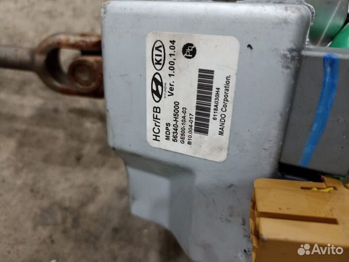 Эур, рулевая колонка в сборе Kia Rio X line 17-23г