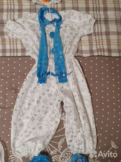 Костюм снеговика 104